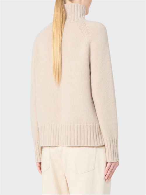 Boxy wool and cashmere turtleneck knit S' MAX MARA | 2629366013600002